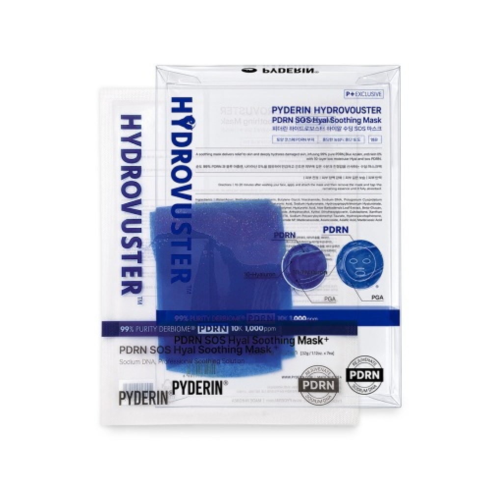 Pyderin HydrovusterY PDRN SOS Hyal Soothing Mask 重啟肌底急救面膜 7片 Pyderin HydrovusterY PDRN SOS Hyal Soothing Mask 重啟肌底急救面膜 7片